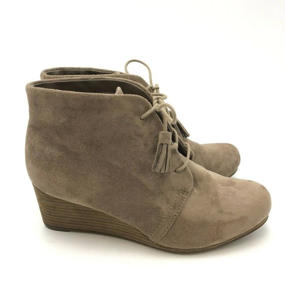 Dr. Scholl's Tan Ankle Booties - Picture 1 of 12